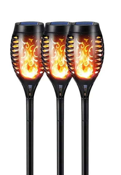 Solar Flame LED Light