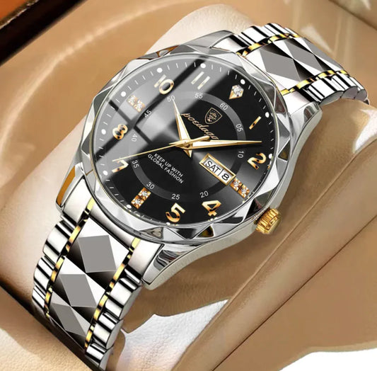 Men's Waterproof Luminous Quartz Watch