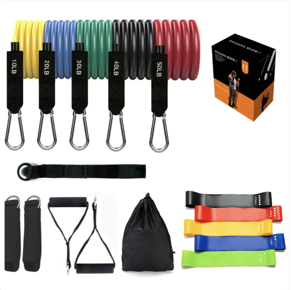 Latex Resistance Bands for Yoga & Stretch Training