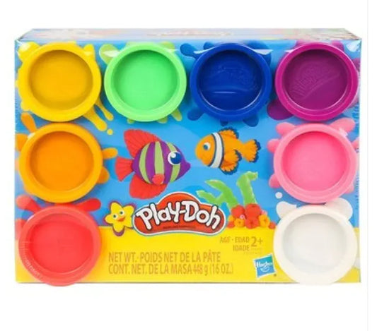 Plasticine 8-Color Refill