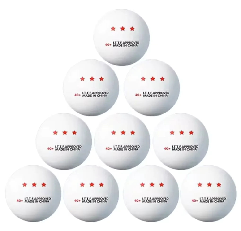 10 Pc 3 star Ping pong Balls