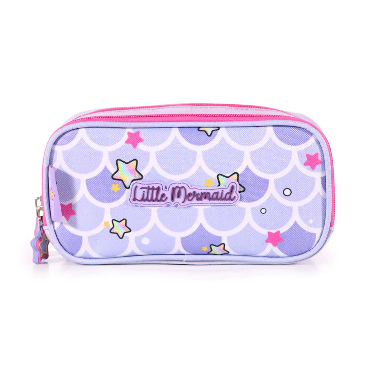 Milk&Moo Children's Backpack and Pencil Case School Set Glittering Mermaid