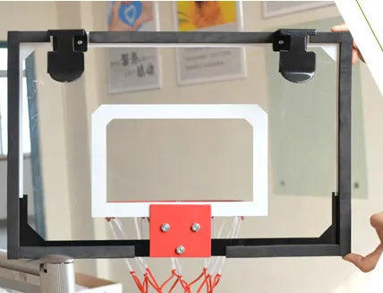 Transparent Wall Mounted Kids Basketball Board