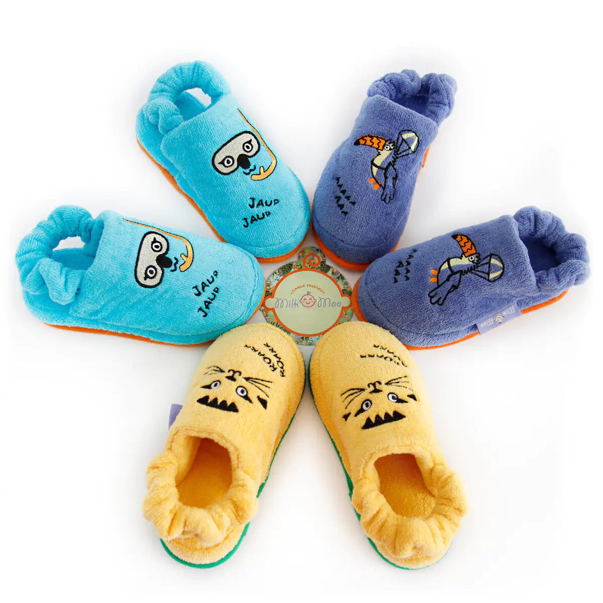 Milk&Moo Flying Toucan Kids Slippers