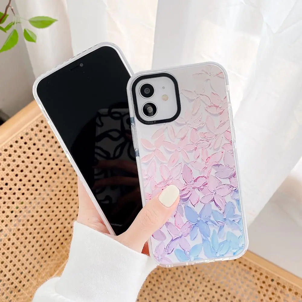 Clear Graffiti Phone Case