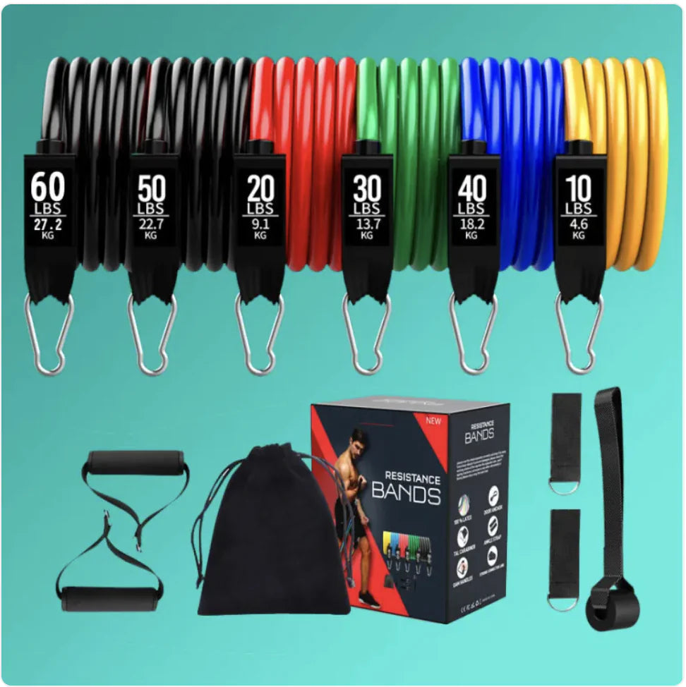 Latex Resistance Bands for Yoga & Stretch Training