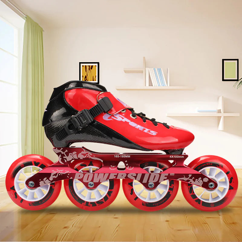 Speed skating roller skates professional racing inline