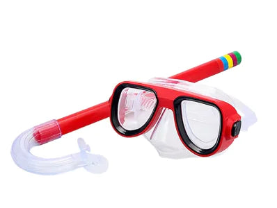 Kids' Anti-Fog Snorkel Set: Shockproof Diving Mask & Breathing Tube