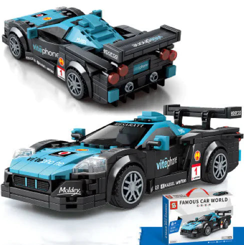 Sports Car Building Blocks Set