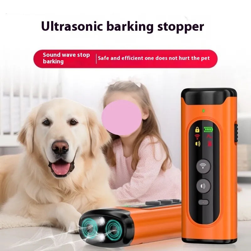 Dual-Core Ultrasonic Bark Control Shock Collar