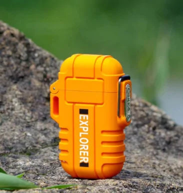 Sleek Waterproof USB Plasma Lighter