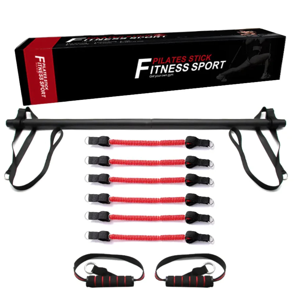 Pilates Bar Kit with Resistance Bands