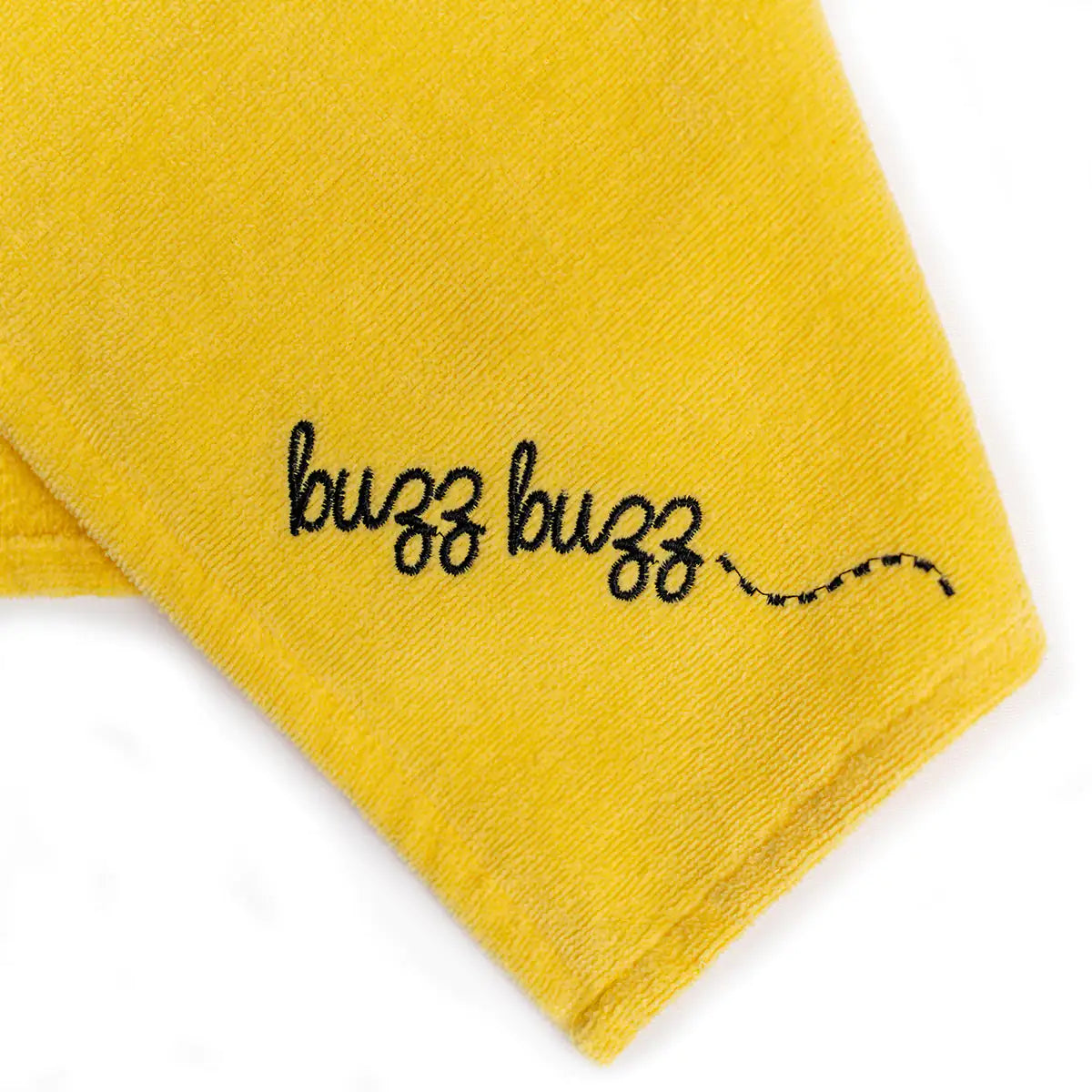 Milk&Moo Buzzy Bee Velvet Hooded Baby Towel