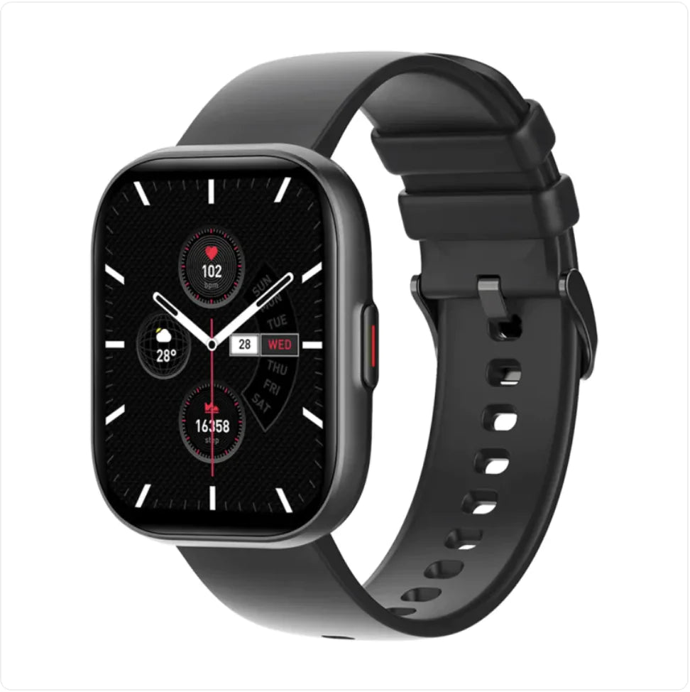 High-End Smart Watch with Heart Rate Monitor & Step Counter