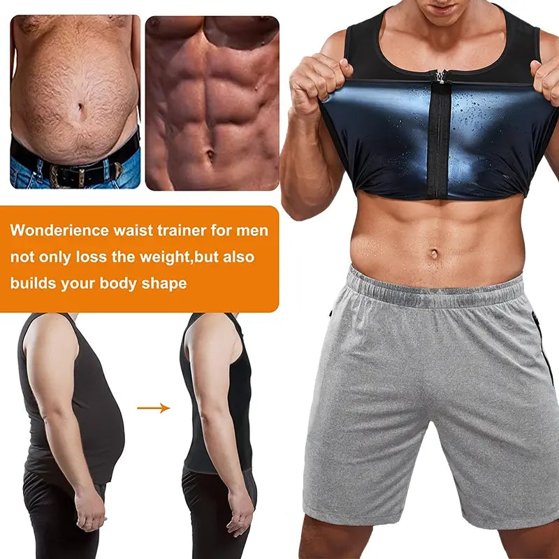 Heat Trapping Sweat Enhancing Vest