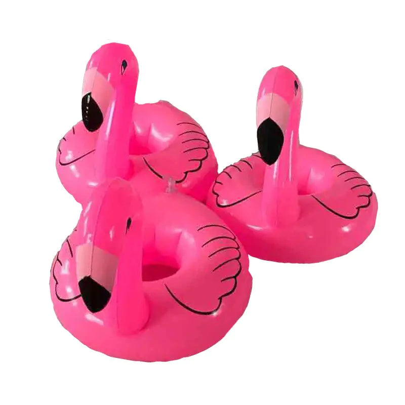 Summer Inflatable Flamingo Cup Holders