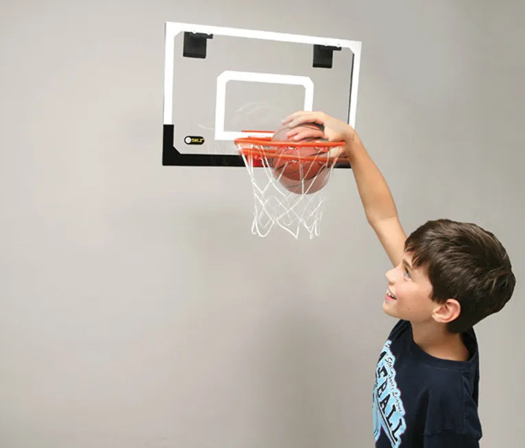 Transparent Wall Mounted Kids Basketball Board