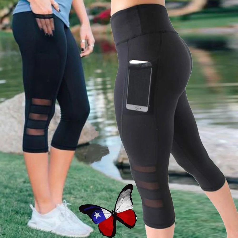 Calf-length yoga running legging Capri Sport