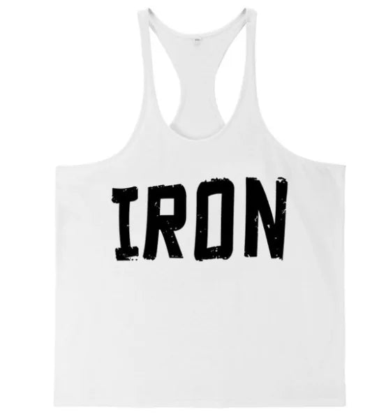 Men's Athletic Printed Gym Workout Bodybuilding Tank Tops