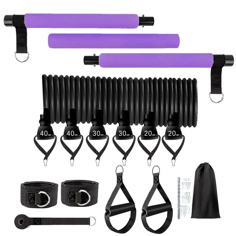 Portable Pilates Tensioner Kit