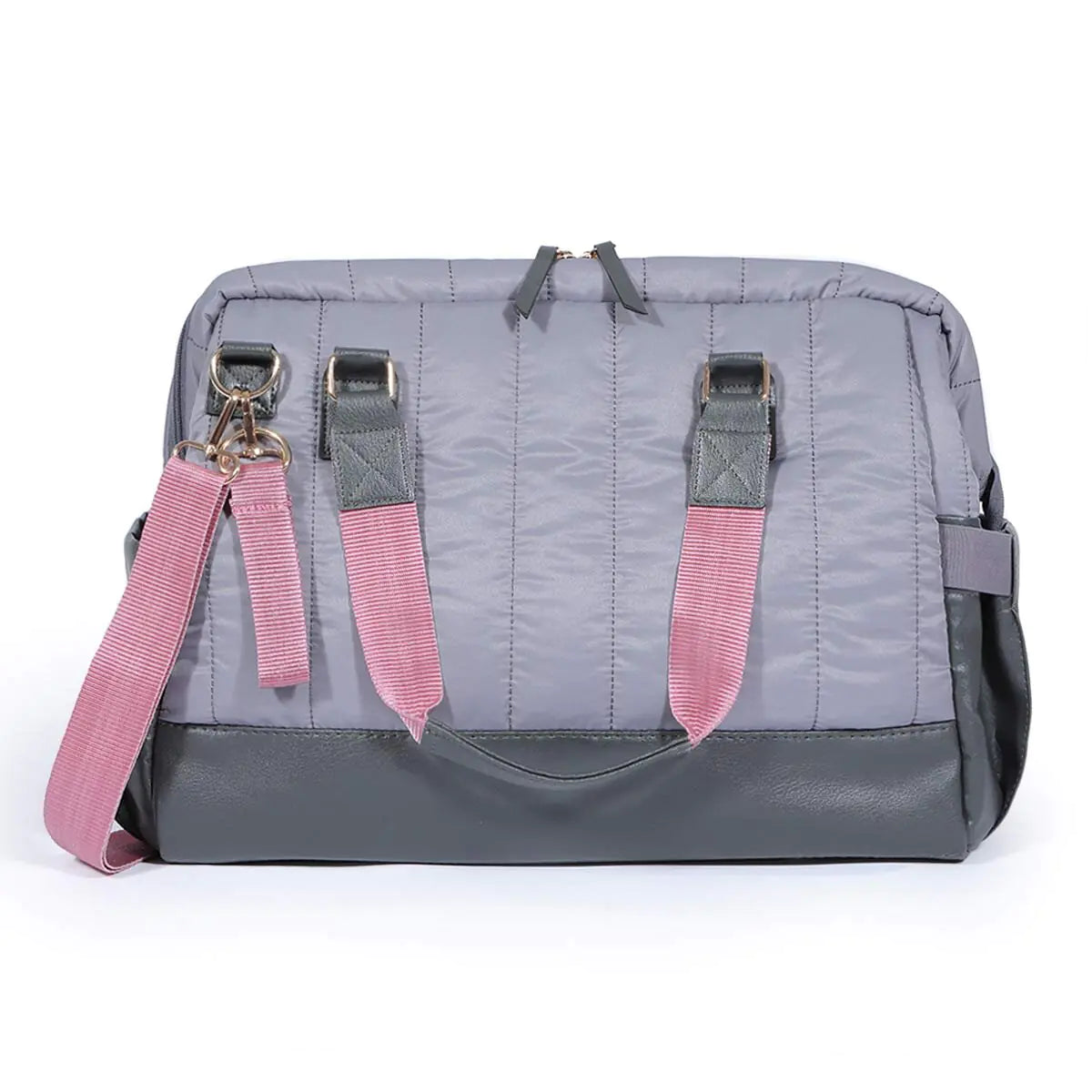 Milk&Moo Diaper Bag Quilted Dark Gray