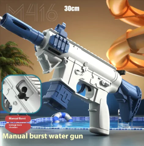 Manual Press Water Gun – Summer Water Pistols for Cross-Border Fun