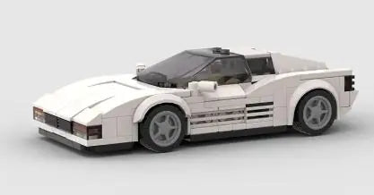 Building Blocks Brick Racing Sports Car