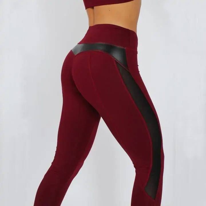 Maximum Mesh Push Up Fitness Leggings