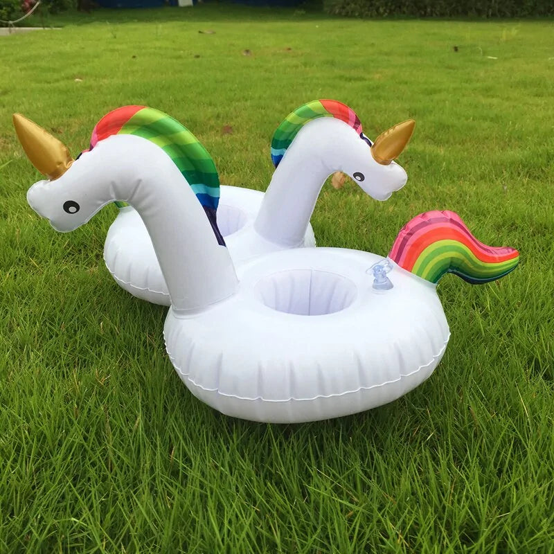 Hot Mini Unicorn Inflatable Cup Holder