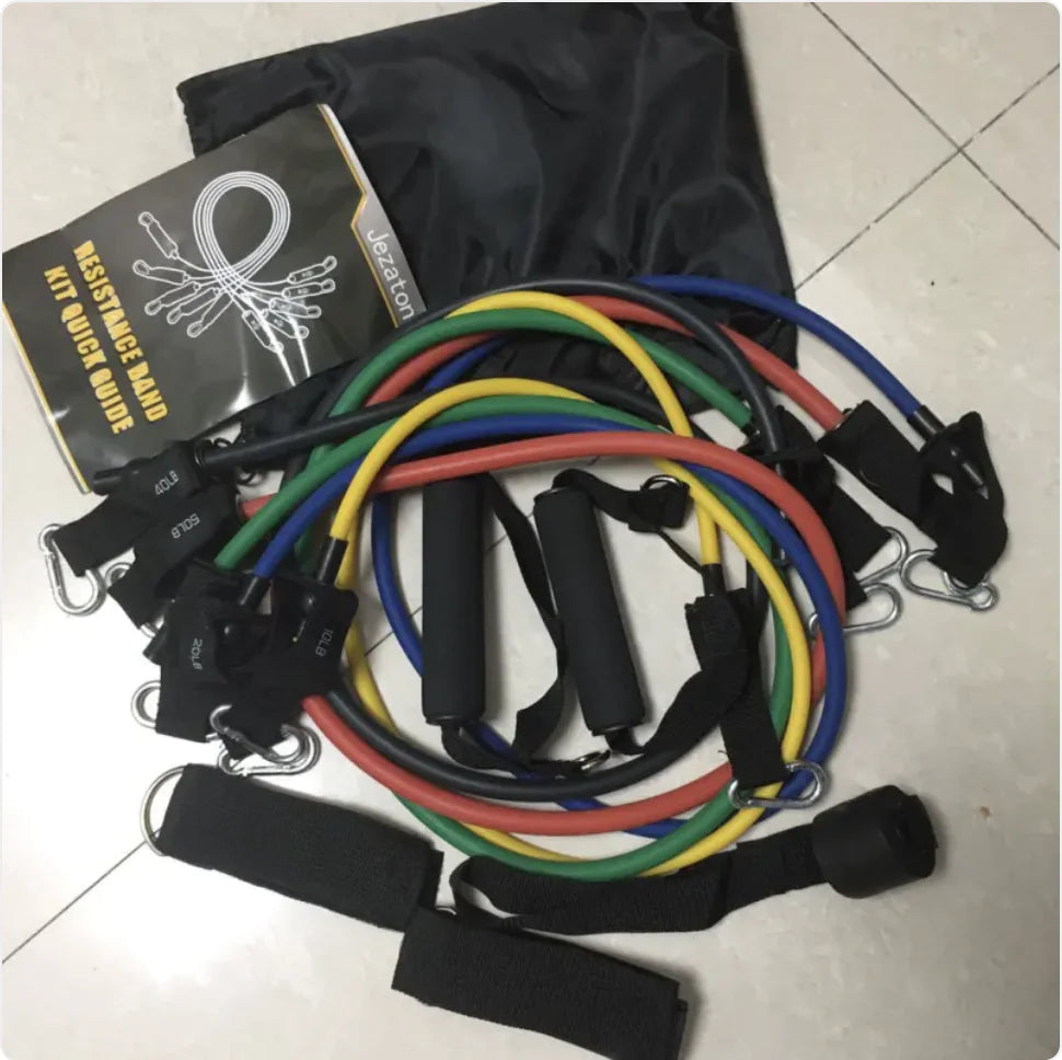 Latex Resistance Bands for Yoga & Stretch Training