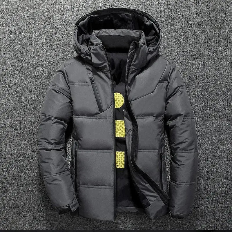 Men's White Duck Down Jacket