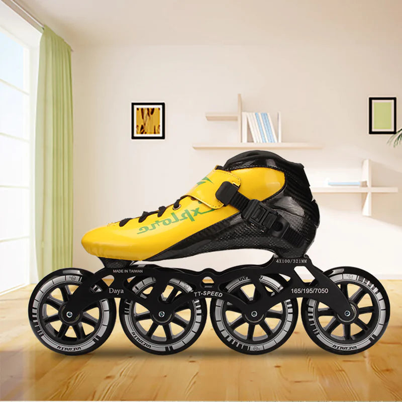 Speed skating roller skates professional racing inline