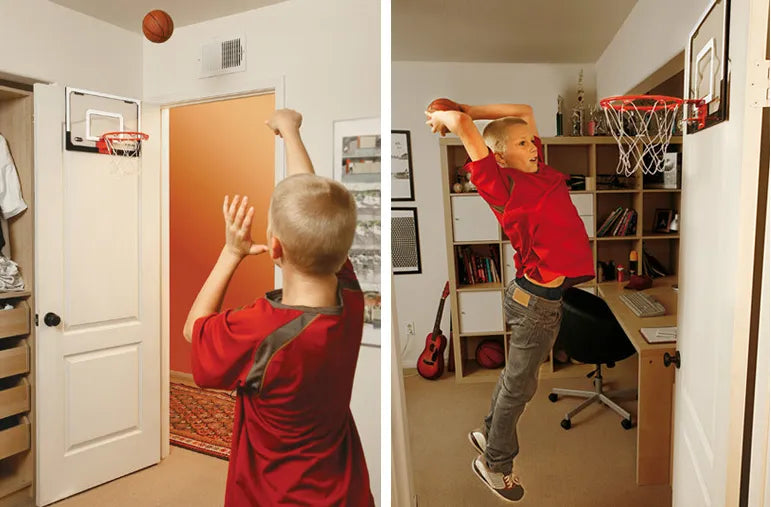 Transparent Wall Mounted Kids Basketball Board