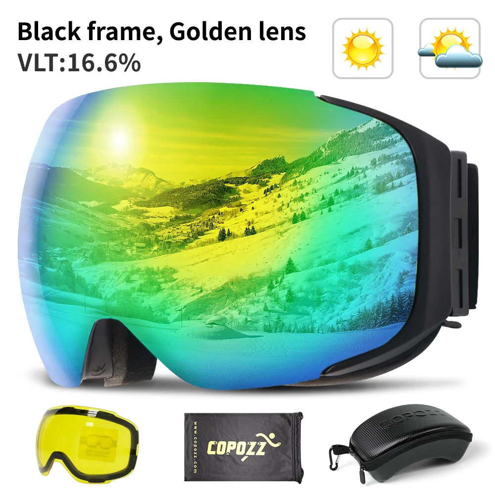 Magnetic Ski Goggles