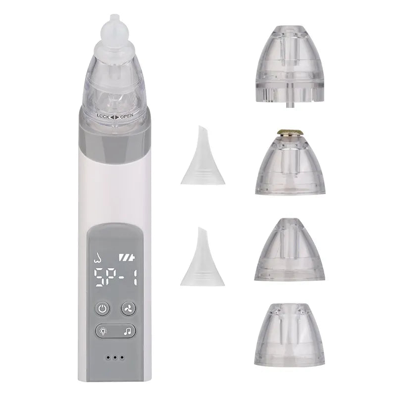 Rechargeable Electric Baby Nasal Aspirator With Adjustable Suction