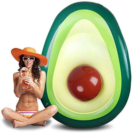 Avocado Swimming Ring Inflatable Giant Pool Float