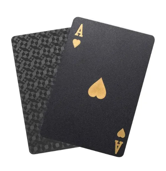 Luxury Gold Foil Waterproof Playing Cards