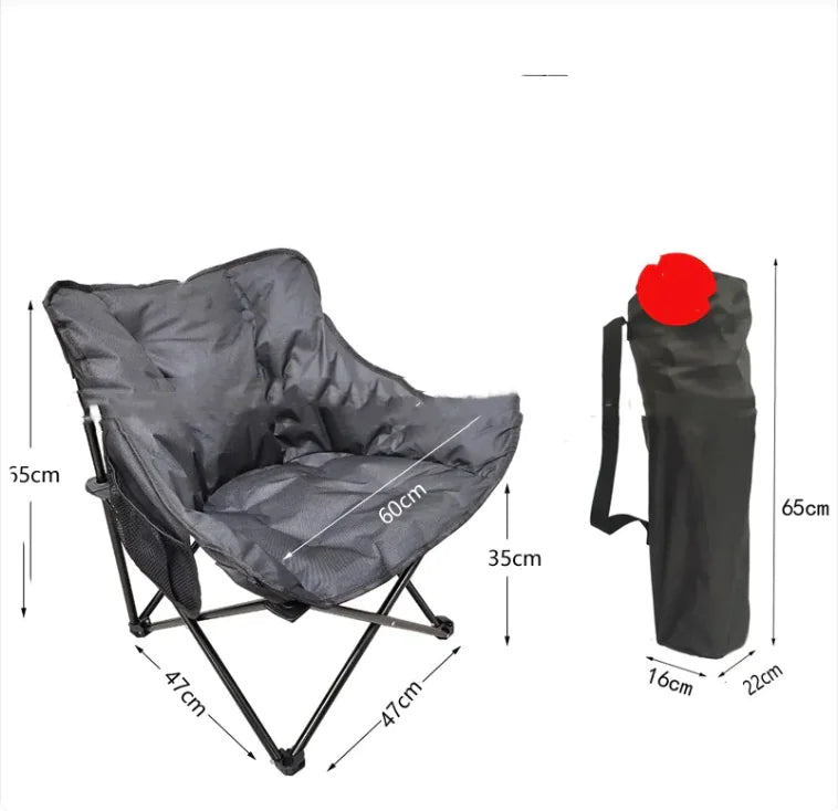 Adjustable Folding Moon Chair