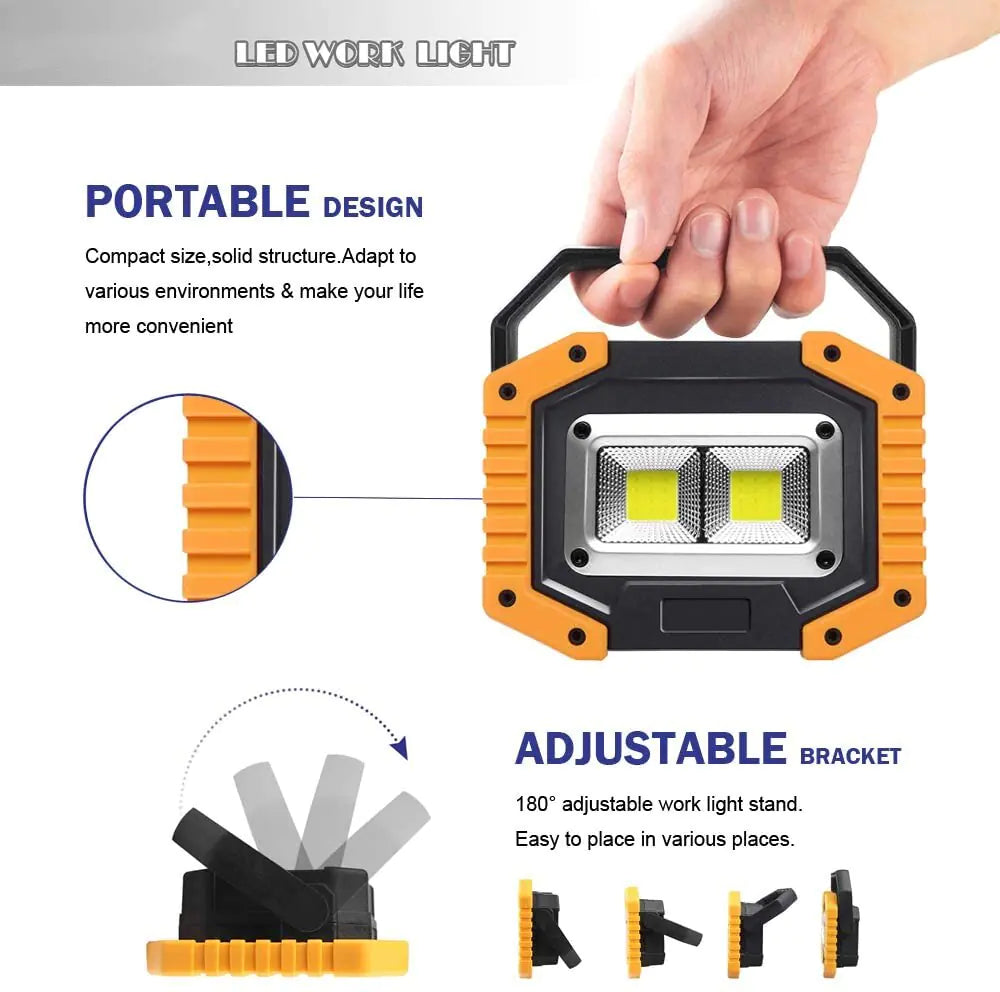 300W Portable LED Spotlight