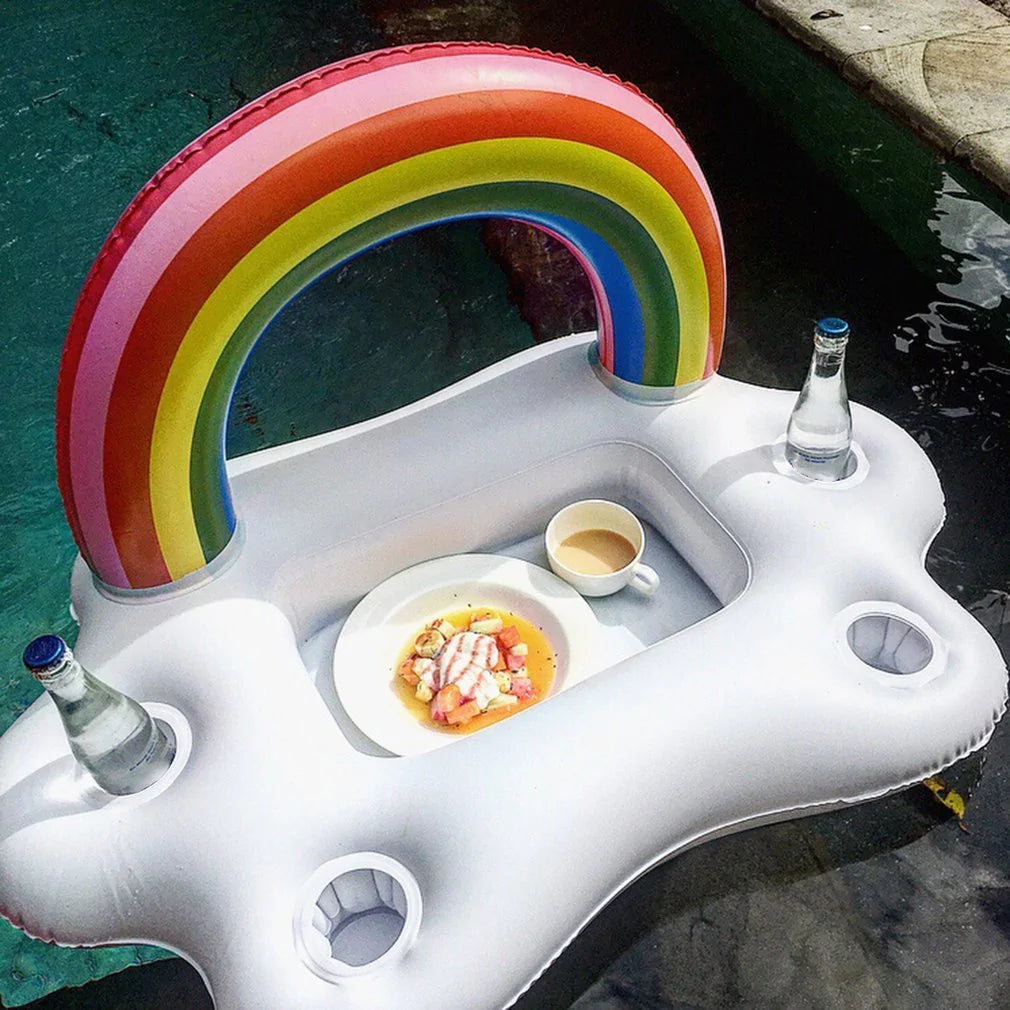 Rainbow Cloud Cup Holder