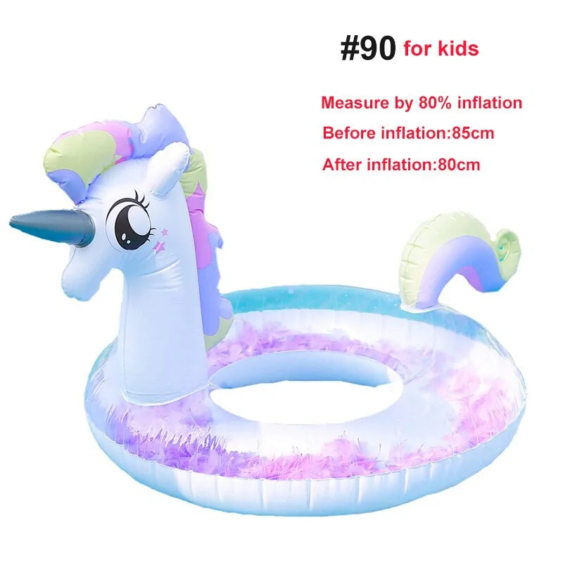 Inflatable Swimming Circle Pool Float