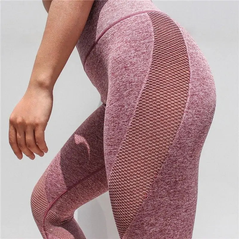 High Waist Tummy Control Workout Leggings