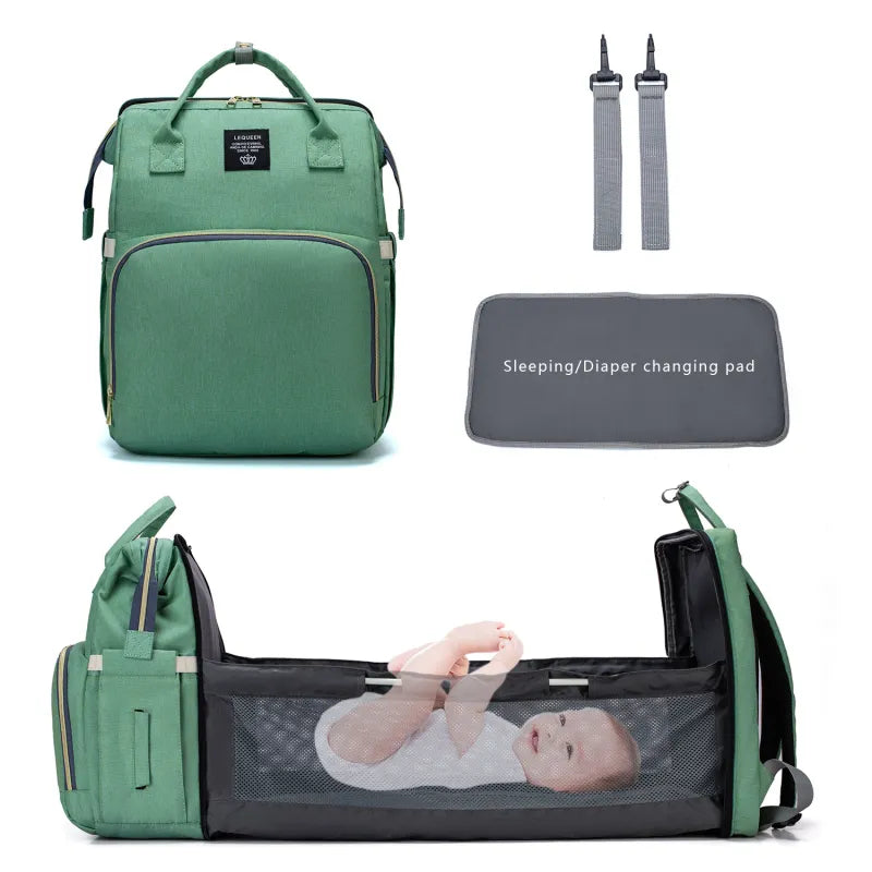 Large-Capacity Mommy & Baby Outing Backpack