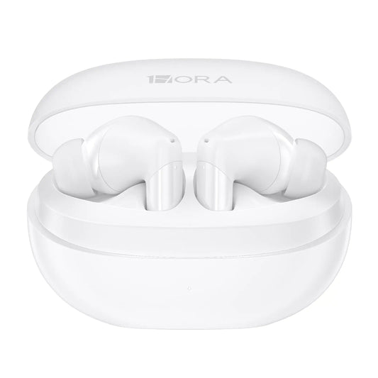 1 Hora Wireless Earbuds Bluetooth 5.3 Touch Control Headphones with Transparency Wireless Charging Case Premium Sound in-Ear Earphones Compatible with iPhone Android Smartphone Tablet Laptop