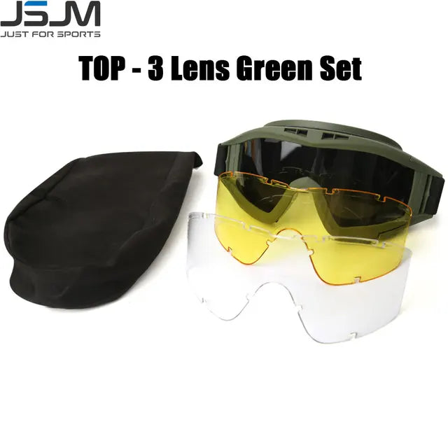 JSJM Tactical Airsoft Goggles