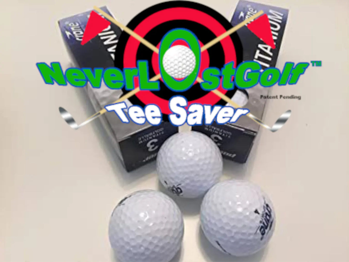 NeverLostGolf ™ CRANE Titanium Soft Distance Golf Balls (3 pack x 10)