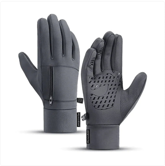 Windproof, Water-Repellent Touchscreen Cycling Gloves