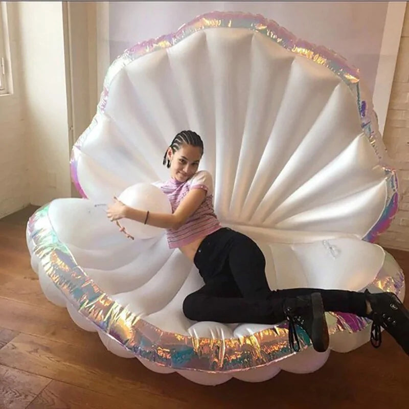 Giant Inflatable Shell Pool Float