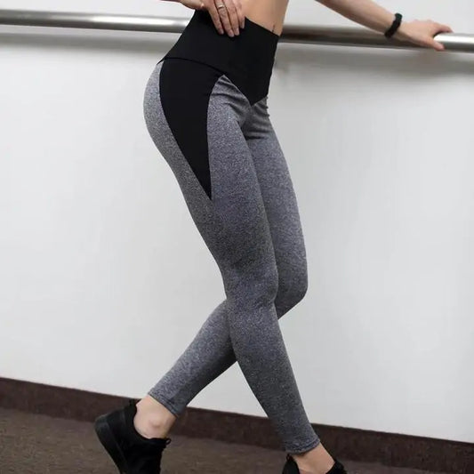 Star Fit Patchwork Workout Leggings