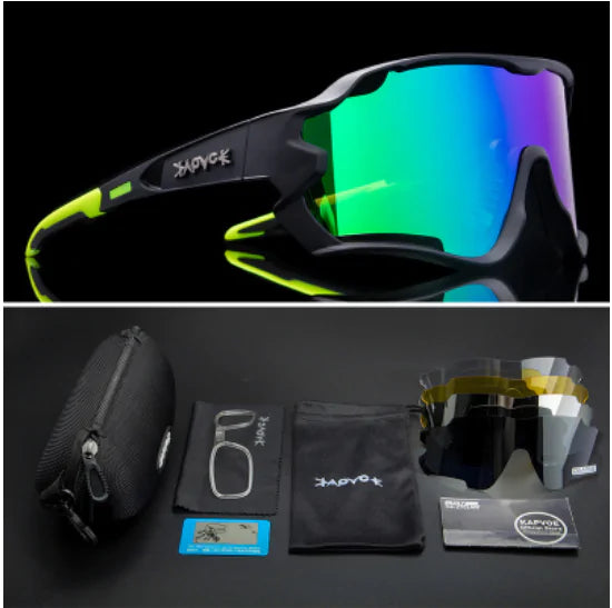 Polarized Cycling Glasses